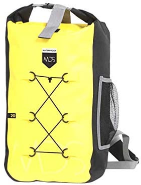 MDS wasserdichter Rucksack 20 Liter Gelb