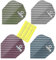 10 Satz Harrows Carbon Flights, gemischt und Dart-Store Hennef Checkout-Card