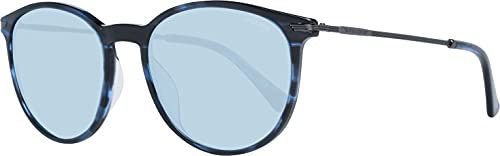 Police sunglasses Highway 5 (SPL 474 09N4) Blue Transparent Black Blue 09N4 Acetate plastic - Metal Blue Transparent - Black Blue