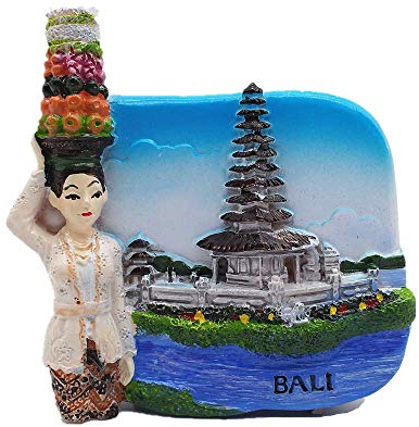Bali Island Indonesien 3D Kühlschrankmagnet Reise Souvenir Geschenk Haus & Küche Dekoration Magnetaufkleber Bali Indonesien Kühlschrankmagnet