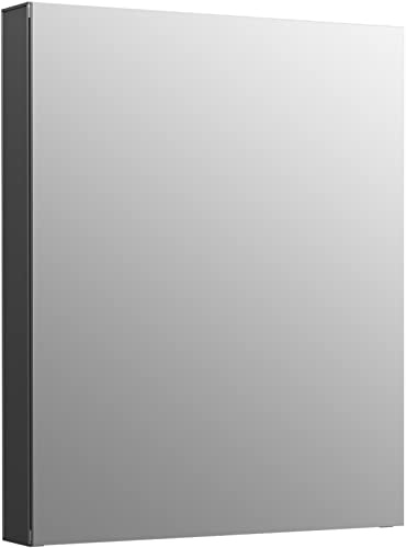 Kohler 81145-DA1 Maxstow Frameless Surface Mount Bathroom Medicine Cabinet, 20 in. W x 24 in. H, Dark Anodized Aluminum