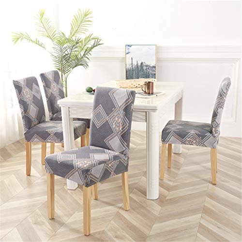 Morbuy Stuhlhussen Stretch Beschützer Stuhlbezug Stuhlüberzug, Blume Universal Elastische Spannbezug Hochzeit Weihnachten Partys Bankett Hotel Restaurant Dekor (1 Stück,Luxus)