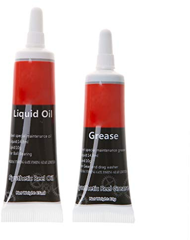 SHESSTILL 2 stücke Angelrolle Spezialschmiermittel Öl Angeln Schmierfett Metall Kettenrad Lager Schmierfett Angelzubehör