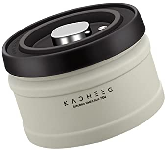 Niktule Coffee Canister with Vacuum Pump?Jar with Vacuum Pump Vacuum Sealed Jar Snap Storage Box for Coffee Beans Ground Coffee Food