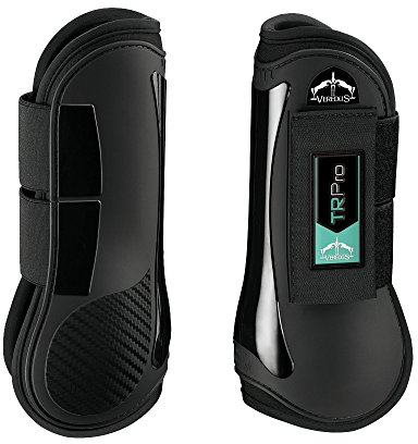 Veredus Gamaschen -TR Pro Front- Farbe L/schwarz