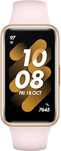 HUAWEI Band 7 (2022) Pantalla Amoled de 1.47 pulgadas | Batería de larga duración - (rosa nebulosa)