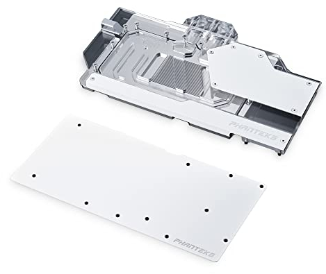 Phanteks Glacier G40 RTX 4090 Wasserblock inkl. Backplate für MSI, D-RGB- weiß