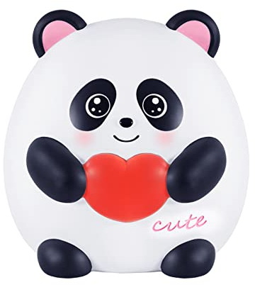 Tirelire Enfant Tirelire Cochon Panda Originale Cadeau Jouet Fille 3 4 5 6 7 8 9 10Ans pour Fille et Garçon Design Décoratives pour Chambre, Tirelire Bebe Cadeau pour Offrir
