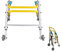 Generic Kinder Walker, Gangtrainer, Faltbar, Vier Rad, Stehen Training Walker, Behinderung Fraktur Rehabilitation Praxis Training Cart, Gelb, Eisen, Modern, Kind und Jugendliche