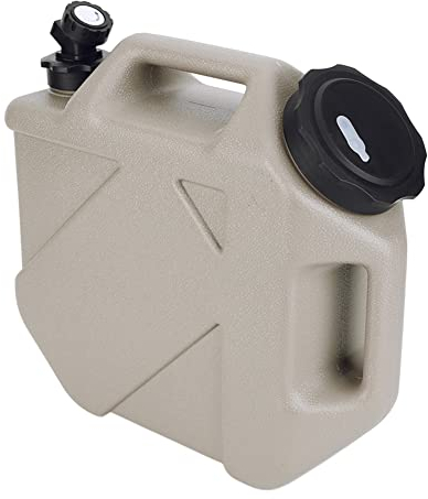 Starnearby Bidon d'eau avec Robinet 10L-25L, Réservoir d'eau Potable, Jerrican Alimentaire Camping, Conteneur d'eau sans BPA avec Robinet Amovible pour Camping, Randonnée, Barbecue, Pêche (10L Kaki)