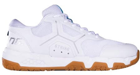 Salming Recoil Strike Men's Indoor Court Shoes (Navy/White & White/Black Colors) (Squash, Racquetball, Volleyball, Floorball)