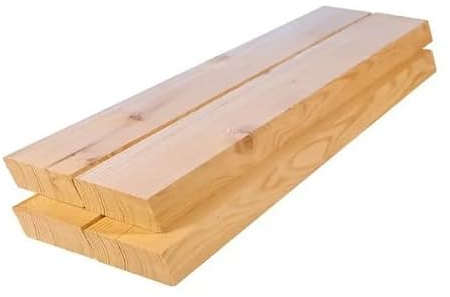 Rhombusleisten Sichtschutzelemente Sibirische Lärche 25 x 90mm 1 m 15° 10 Stück