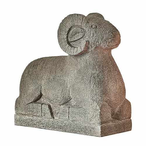 Loberon Deko-Widder Nahant, edle Skulptur, feine Handarbeit, detailreich gestaltet, tolle Dekoration & Geschenkidee, Tierfigur, Polyresin, grau
