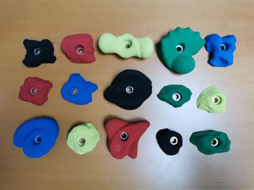 KS Klettergriffe Klettergriffe Set Mittel 3, Farbe:Mint