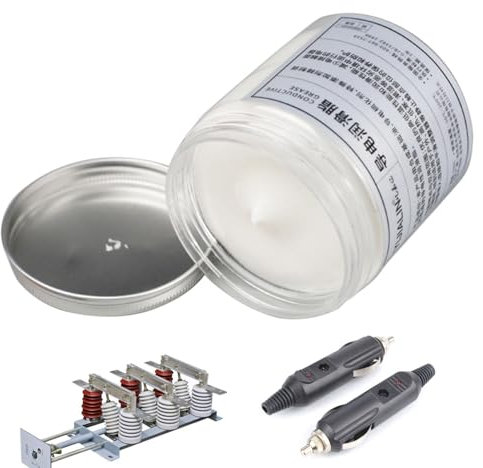 Dielectric Grease - 8.82oz Automotive Grease, Battery Terminal Grease | Heat Resistant Dielectric Turn-Up Grease, Electronics, Professional Waterproof Electrical Grease Spark Plug Battery Terminal