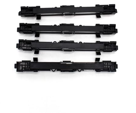 Mulcort 4 PCS Dachträgerabdeckung Schienenverkleidung Formklappe, Zierleiste für Dachgepäckträger-Abdeckung, Kompatibel mit Vauxhall Opel Astra H Zafira B, 5187915, 13125723, ‎518791