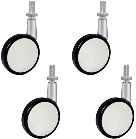 WEIDPHL Table Clamp Legs, Adjustable Metal Table Legs, No Punching Design To Protect The Desktop with Floor Protectors for DIY Coffee Table, Worktop Dining Furniture Console Table,Wheels