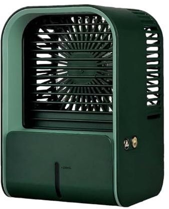 Ventilador de escritorio silencioso - circulador de aire de escritorio moderno, ventilador de bajo ruido | Ventilador de aire acondicionado portátil, ventilador de mesa portátil, velocidad y osci
