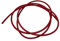1 Metre Length of Red PVC Electrical Wire Sleeving 3mm
