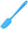 Spatule Cuisine,Spatule Flexible en Silicone Antiadhésif Ustensiles de Cuisine pour la Cuisson Résistant à la Chaleur de Anti-adhé Spatule à Pâtisserie pour la Cuisson de Gâteaux et de Crème(Bleu)