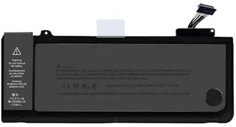 Batería for computadora portátil Compatible con MacBook Pro 13 Pulgadas A1278 (2009-2012), batería de Repuesto A1322 de 10,95 V y 65,5 WH.