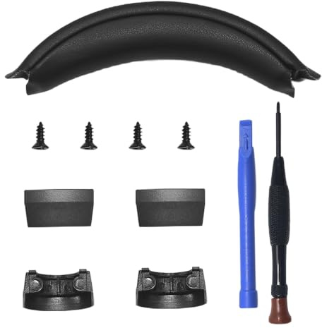 Aiivioll Headband Cushion Replacement Kit for Sony WH-1000XM3 Headphones | Black, Includes Professional Opening Pry Tools, Tool Kit for Headphone Repair
