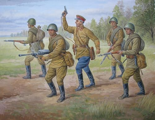 Zvezda 1/72 WWII sowjetische reguläre Infanterie 1941-42