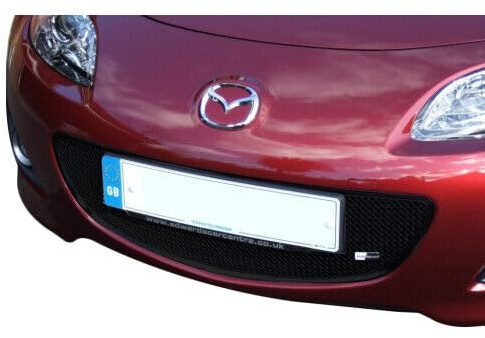 Zunsport Compatible With MX5 MK3.5 Roadster - Lower Grille - Black Finish (2009-2012)
