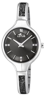 Lotus Montre pour Femme 18594/3 Bliss Boîtier en Acier Inoxydable Gris Bracelet en Acier Inoxydable Gris
