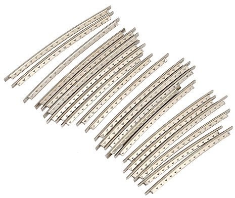 Drfeify Fili per Tasti in Rame, 22 Pezzi Fili per Chitarra per Chitarra 2.2mm Cupronickel FretWire Kit per Chitarra elettrica