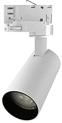 CLE PURI 99 LED 3Ph Stromschienenstrahler GU10 weiss inkl. Adapter