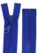 zipworld - Cerniera lampo in plastica con denti di spessore medio, divisibile, 5 mm (blu reale, 75 cm)