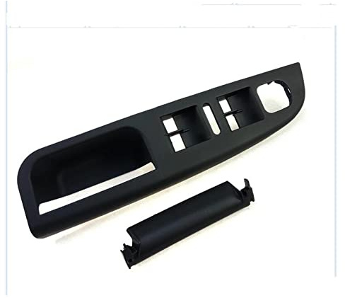 CMQA Griffverkleidung Innengriff Für VW Für Volkswagen GTI MK5 Für Jetta Für Golf 5 Innere Armlehne Türgriff Abdeckung Hauptfensterschalter Blendenabdeckung Auto Innengriff (Color : D)