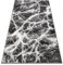 rugsx Teppich BCF Morad MARMUR Marmor, Teppich für Wohnzimmer, Zimmer, Schlafzimmer - anthrazit/schwarz 60x110 cm