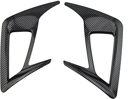 Auto Wimpern 2 Stücke Auto Nebelschlussleuchte Lampe Zierrahmen Für Ford Für Focus Fließheck MK4 2019 2020 Auto helle Augenbraue