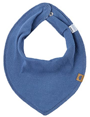 NAME IT * HALSTUCH Baby Dreieckstuch UNI in Cordoptik Organic (Bijou Blue)