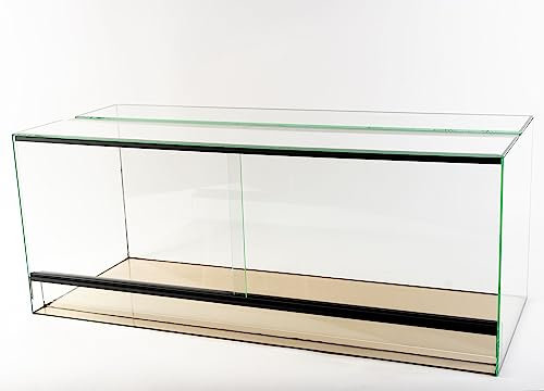 GECKOX Glasterrarium 100x40x40 cm mit Schiebescheiben