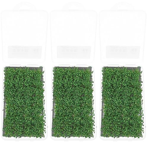 Yardwe 3 Stück Kunstrasen Gras Tischplatte Synthetisch Realistisch Kunstgras Sensenbusch-Modell Geeignet Für Party-Dekorationen Im Homeoffice