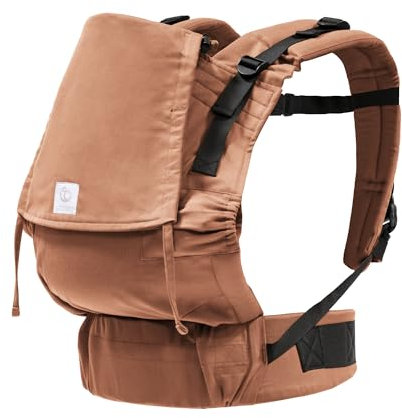 Stokke Limas Babytrage Flex, Terracotta (OCS) - Full Buckle Babytrage - Drei Trageoptionen - Sicher für Babys von 1 Monat / 4 kg bis 20 kg