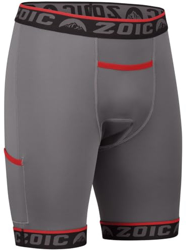 ZOIC Essential Liner - 9 Inseam Men's Cycling Short, Shadow, Large