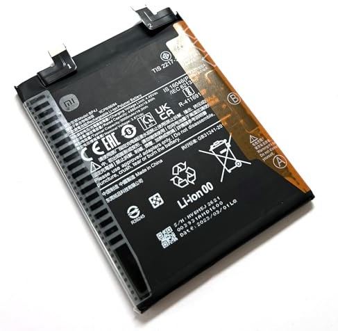 SVV Batería original BP4J para Xiaomi Redmi Note 12 Pro Plus + 5000 mAh, 3,87 V