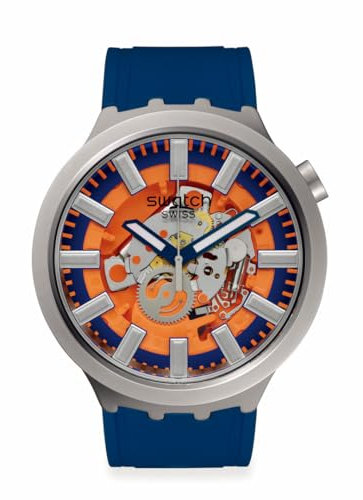 Swatch Montre Orange In The Works