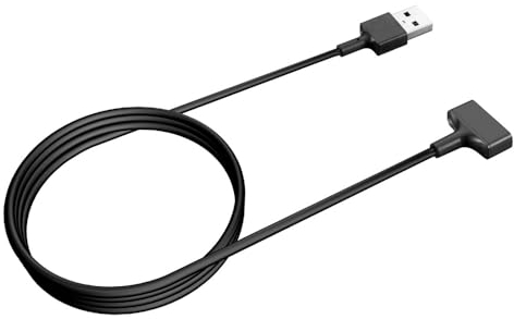Feysentoe Ladekabel Kompatibel für Fitbit Ionic Magnetische Ladegerät Uhrenladegerät Charger Cable Ladekabel Ersatz für Ladeadapter Ladestation Aufladekabel 100CM.