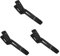 BESPORTBLE 3 Pz Clip Per Bistecca in Silicone Clip Per Alimenti in Silicone Pinza Da Cucina Pinze Per Spatole Da Cucina Spatola Da Cucina Pinze a Spatola Per Cucinare Black Gel Di Silice