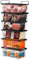 Teodute 6 Pack Chest Freezer Baskets, Stackable Organiser With Handles, Drawers for 198L Chest Freezer to Sort Frozen Foods (Black)