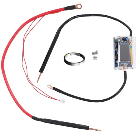 ERYUE Compact Mini Spot Welder Control Board Dual Pulse with Color Display for Lithium Battery Welding, Digital Control Panel for DIY Enthusiasts and Professionals (Spot Welding Machine)