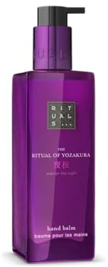 The Ritual of Yozakura Hand Balm, Handbalsam für trockene Hände, mit Japanischer Maienkirsche, Amber und Vanille