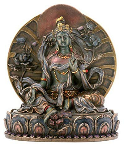 StealStreet Kleine grüne Tara-Sammelfigur Buddha-Figur