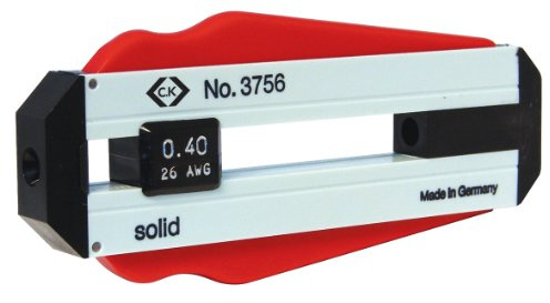 C.K Precision Wire Stripper 0,80 mm | 20 AWG | T3756 80 | for Fast and Simple Stripping