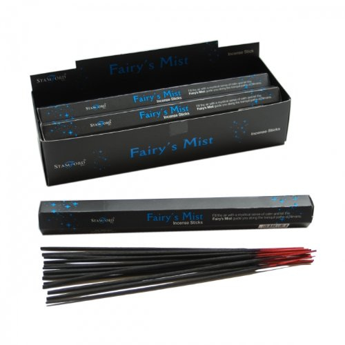 Stamford Fairys Mist Hex Incense Sticks - 15 Sticks(6 Pack)